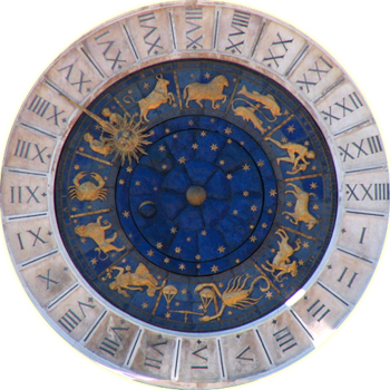 黃道十二宮圖 引自 wiki 占星術
