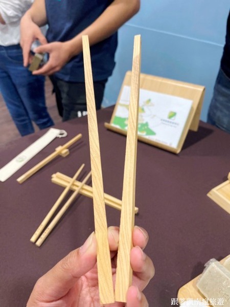 充滿質感與手工溫度的木筷，是個很有美學氣質的木工DIY體驗活動